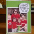 Picture birthday card